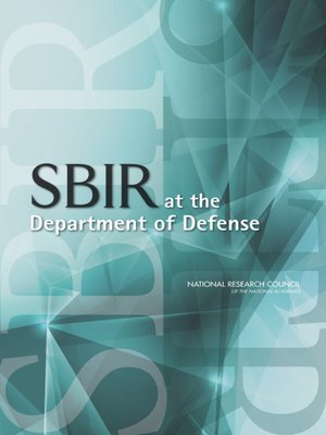 cover image of SBIR at the Department of Defense